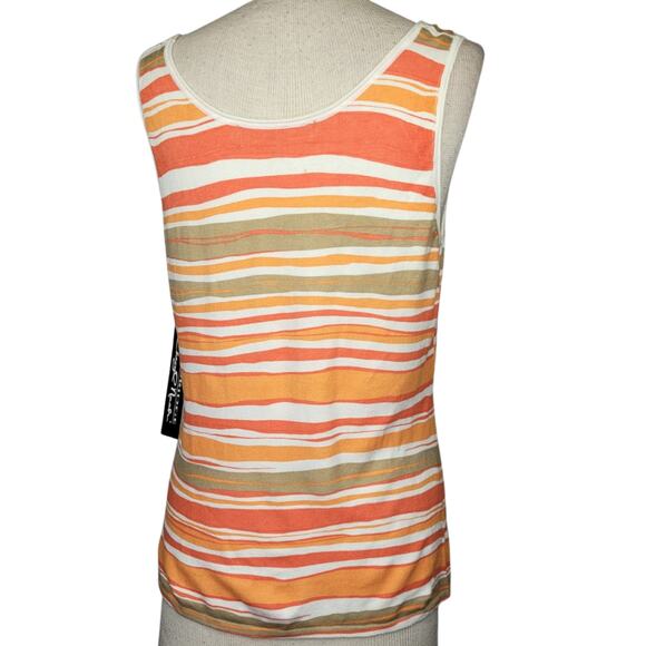 Striped Knit Tank Size Small New with Tags - Picture 2 of 5